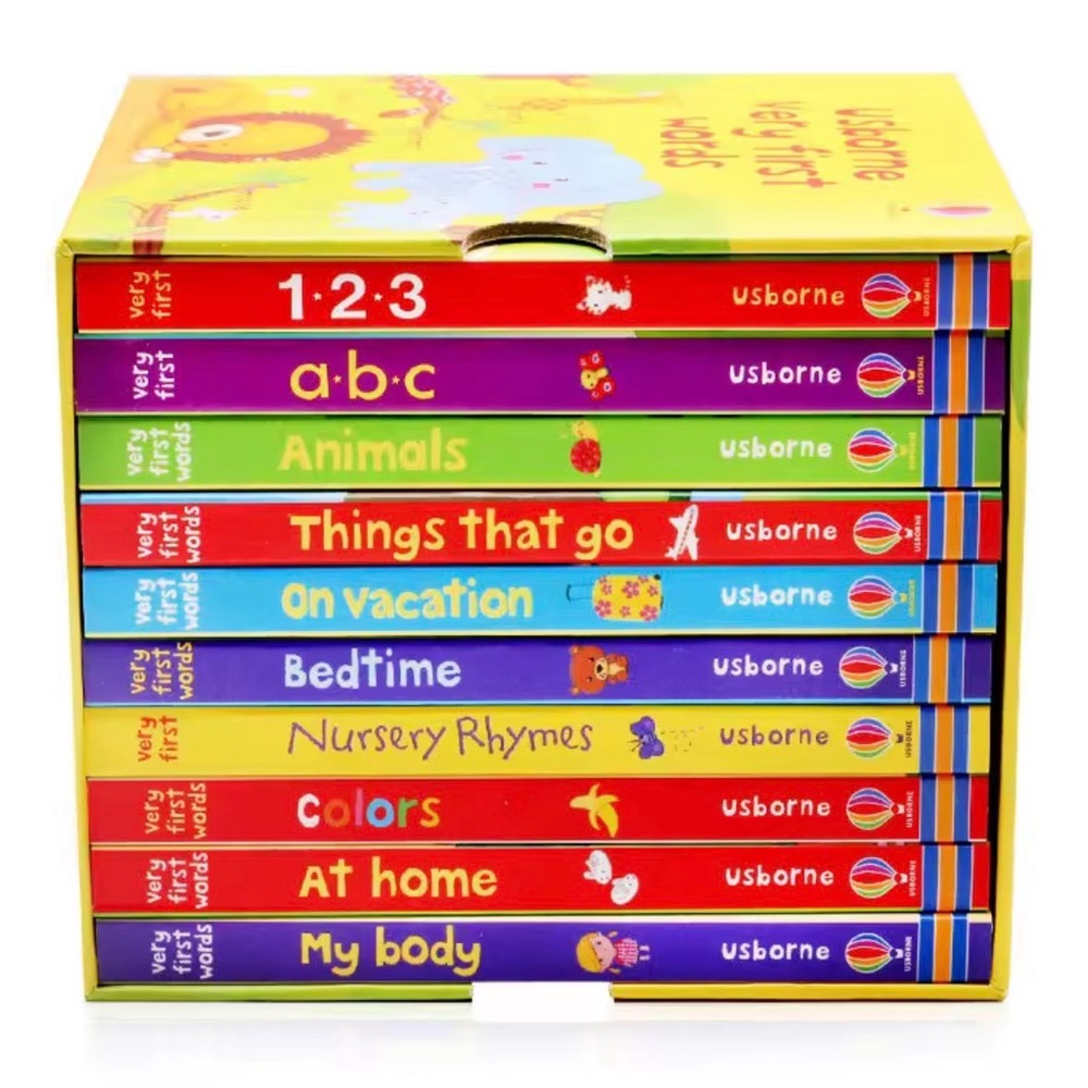 Born Usborne First Words Book Set - Learning Collection - Picture 2 of 9
